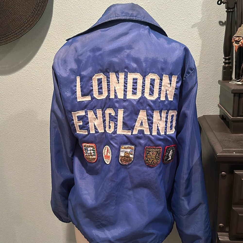 Vintage London England Windbreaker